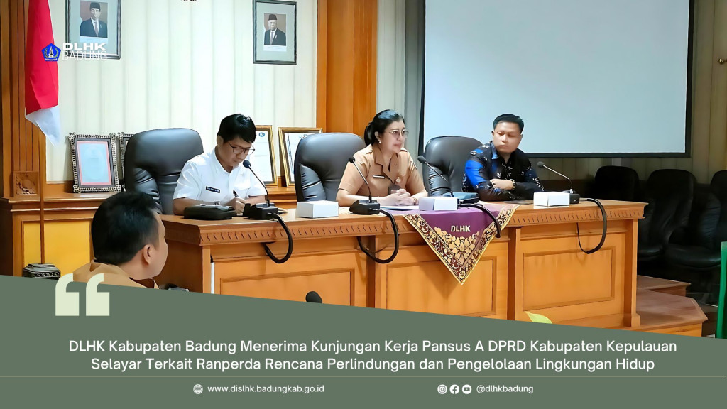 DLHK Kabupaten Badung Menerima Kunjungan Kerja Pansus A DPRD Kabupaten Kepulauan Selayar Terkait Ranperda Rencana Perlindungan dan Pengelolaan Lingkungan Hidup