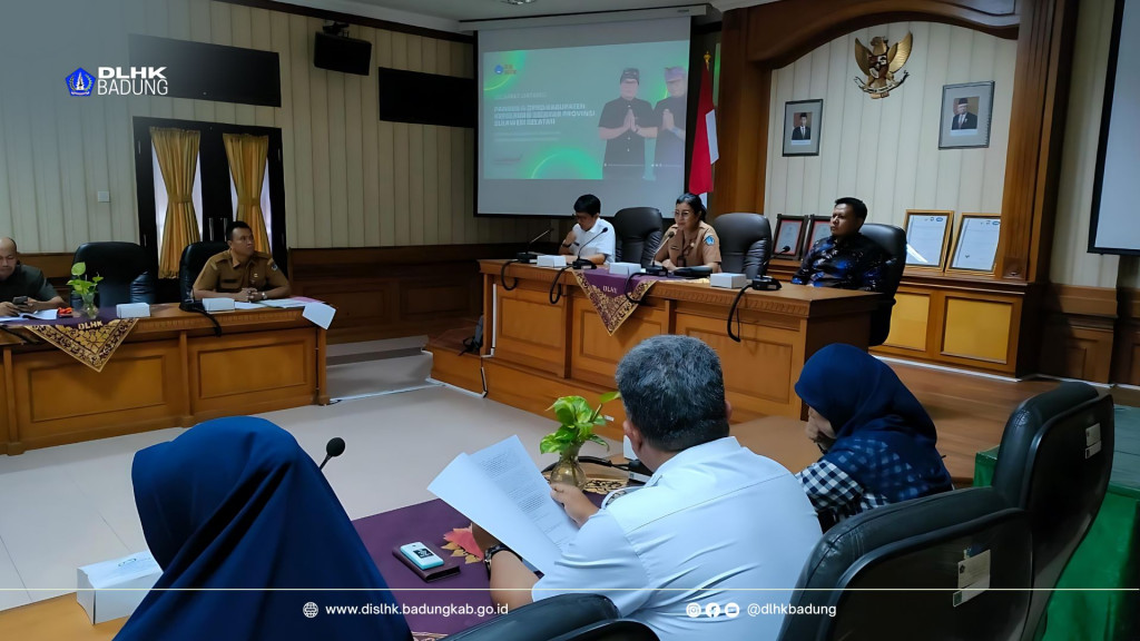 DLHK Kabupaten Badung Menerima Kunjungan Kerja Pansus A DPRD Kabupaten Kepulauan Selayar Terkait Ranperda Rencana Perlindungan dan Pengelolaan Lingkungan Hidup