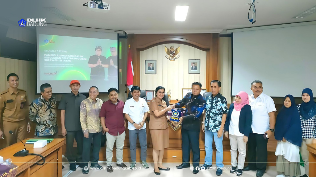 DLHK Kabupaten Badung Menerima Kunjungan Kerja Pansus A DPRD Kabupaten Kepulauan Selayar Terkait Ranperda Rencana Perlindungan dan Pengelolaan Lingkungan Hidup